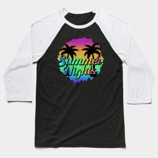 Summer nights Baseball T-Shirt